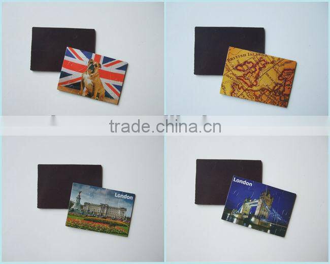 beautiful landscape puzzle magnet