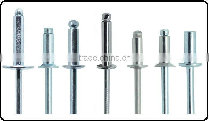 FACTORY DOME HEAD ISO15979 FULL STEEL/STEEL BLIND RIVETS