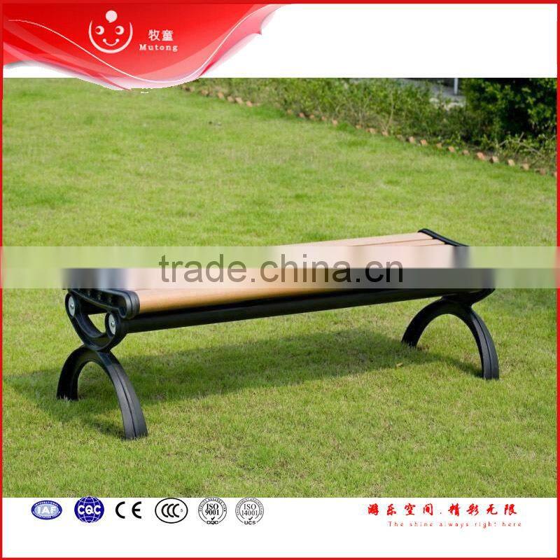 new outdoor street wooden long bench chair