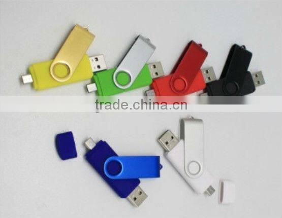 New arrival Smartphone OTG usb flash drive pendrive 1gb 2gb 4gb 8gb 16gb 32gb