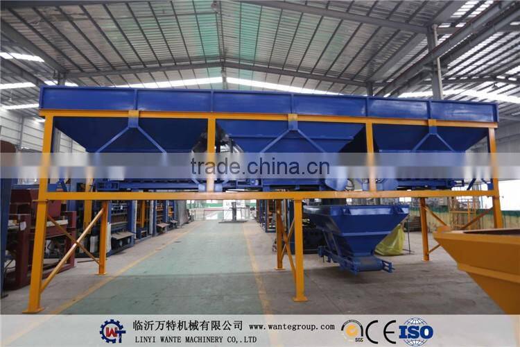 QT10-15 automatic cement block moulding machine
