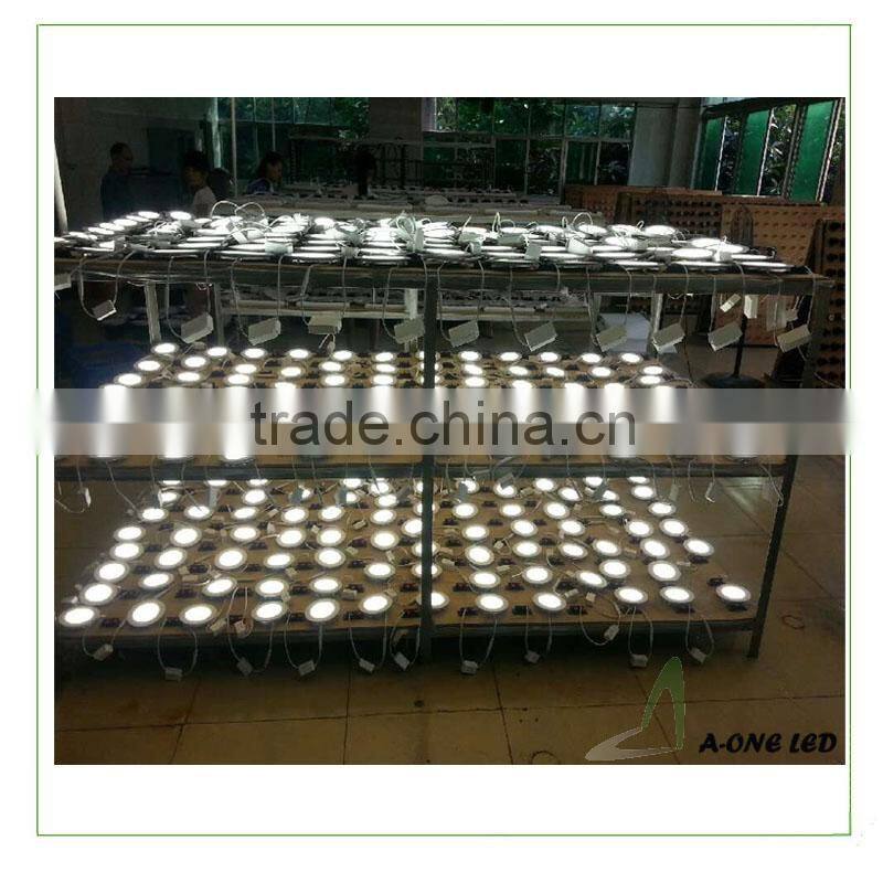 Halogen fluorescent replacement led light 20w dimmable panel light round