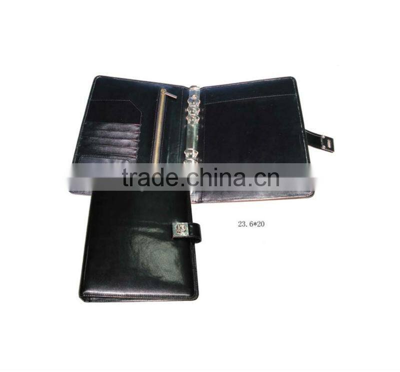Fashion A5 Leather Organiser Diary with ring binder 2016