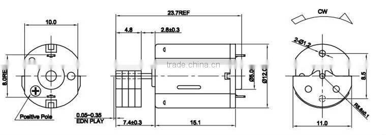 Vibration DC Motor For Massage