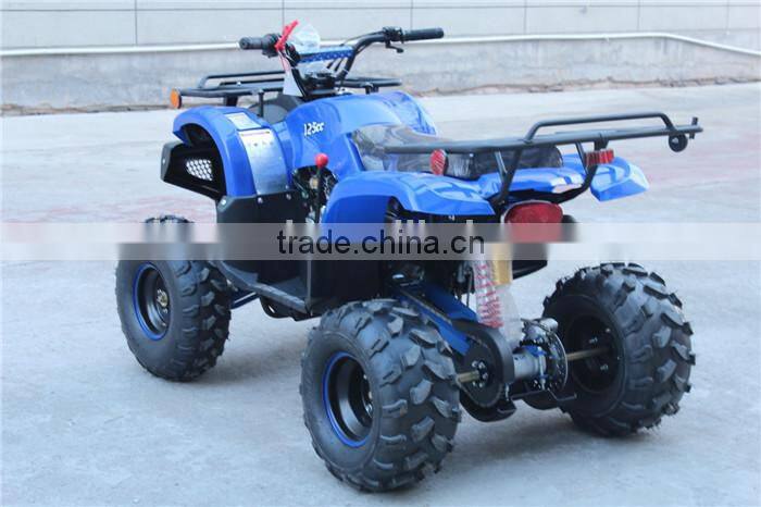 gas powered atv by electric starter 125cc engine very popular in 2014