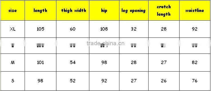 2015 black pants women satin long pants