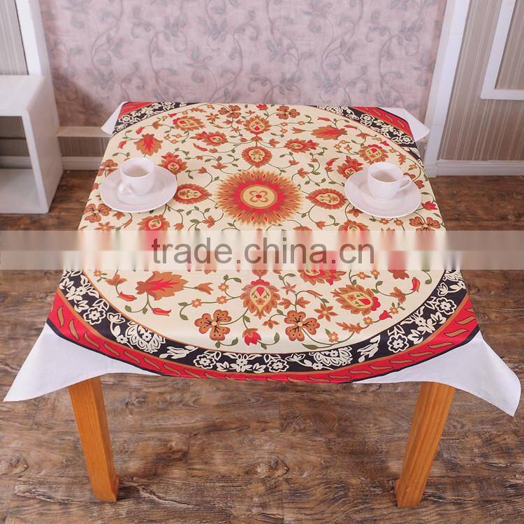 round table overlay/round table cloths cotton/round tablecloth 120