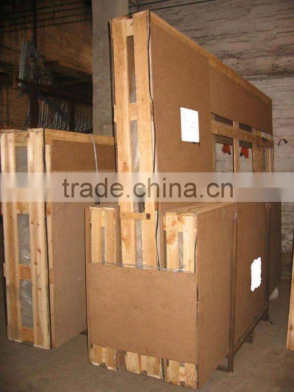 Eyebrow Top Decorative Wrought Iron Single door