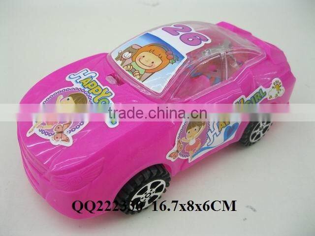 New plastic kids pull line toys car with light can put sugar,Pull line toy car