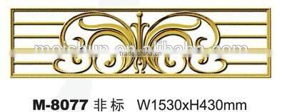 Aluminum embellish accessories for gates and fences M-8072