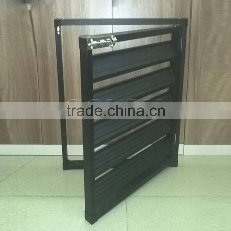 Whosale Galvanizing Iron Security window Shutter, Window Blinds,Louver Window