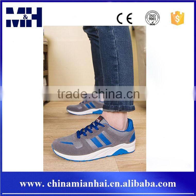 Casual style popular trend leather office men rubber shoe