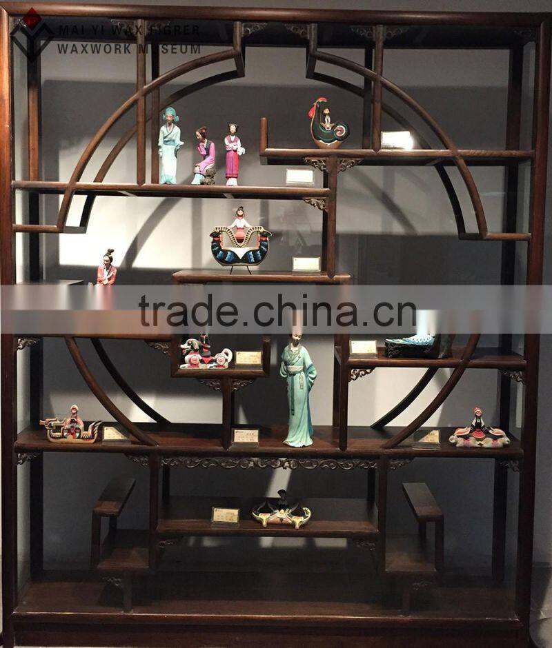 Chinese folk culture art silicone sculpture of mud dolls
