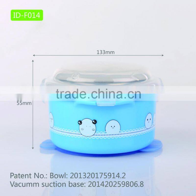 Babymatee Babymatee 350ML Multi color small stainless steel soup bowls set for new born baby