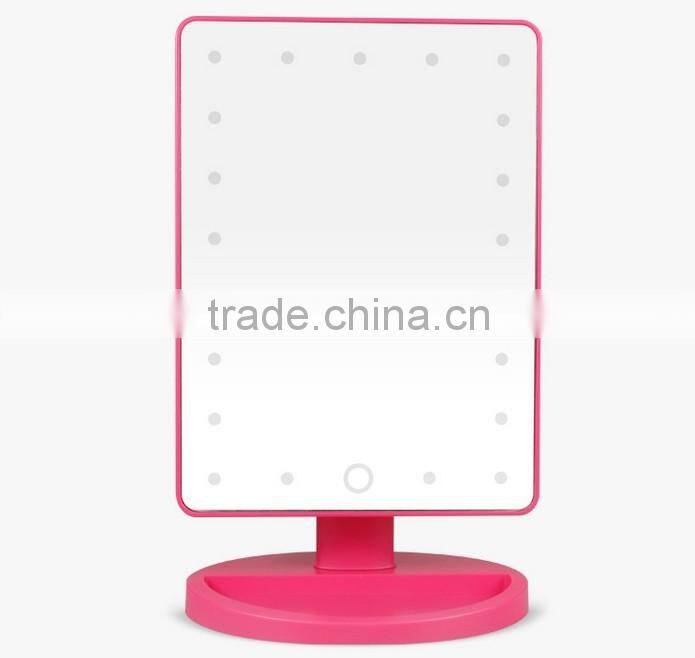 Vanity Mirror with LED Bulbs make up mirror for beauty