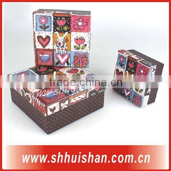 The offset printing packing boxes