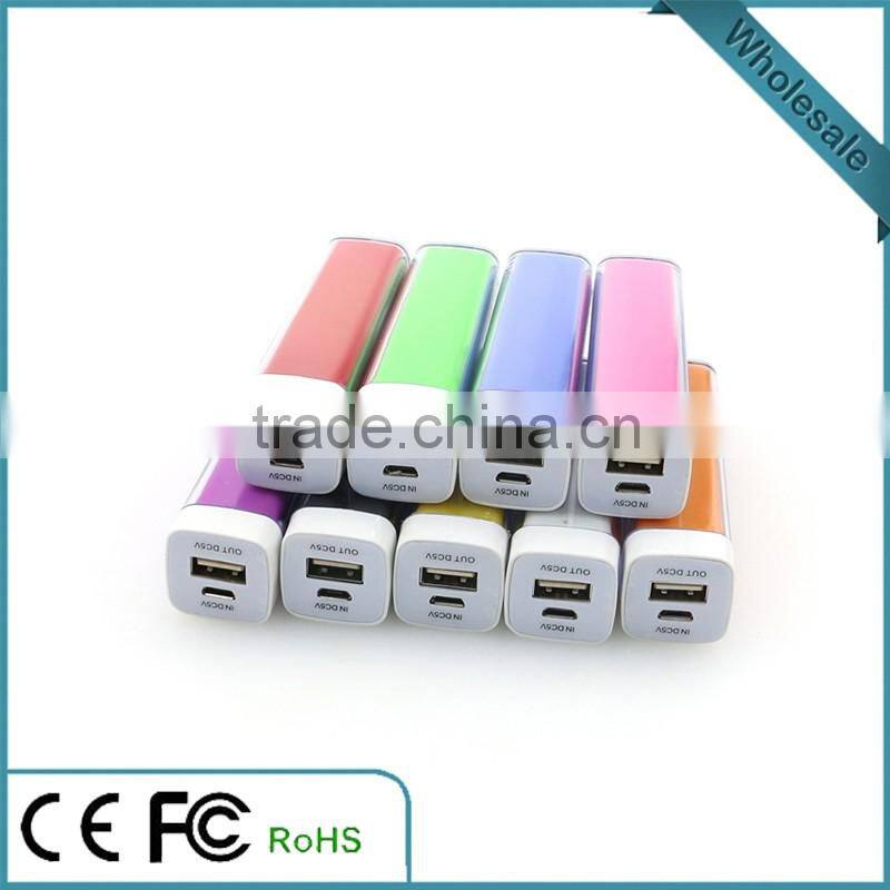 Mini Universal Promotional Gifts 2600mah Power Bank Charger