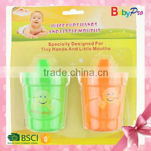 Babypro 2015 Hot Sale High Quanlity Baby Product Baby Bottle Cartoon Cheap Baby Cup Baby Training Cup Baby Cup Set
