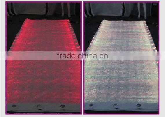 fiber optic light with luminous fabric home goods shower curtains
