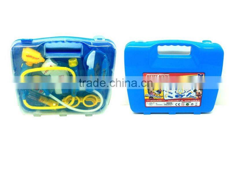 High quality plastic doctor play set toy with handle box