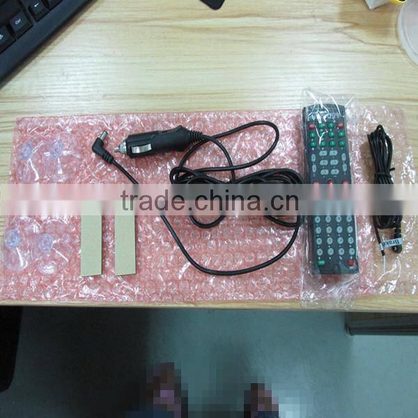 CE approved 12v led Wholesale car message led screen, blue