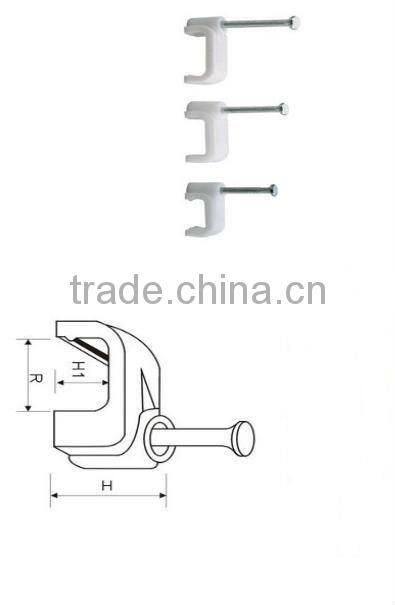 Coaxial cable nail clips Cable Clip