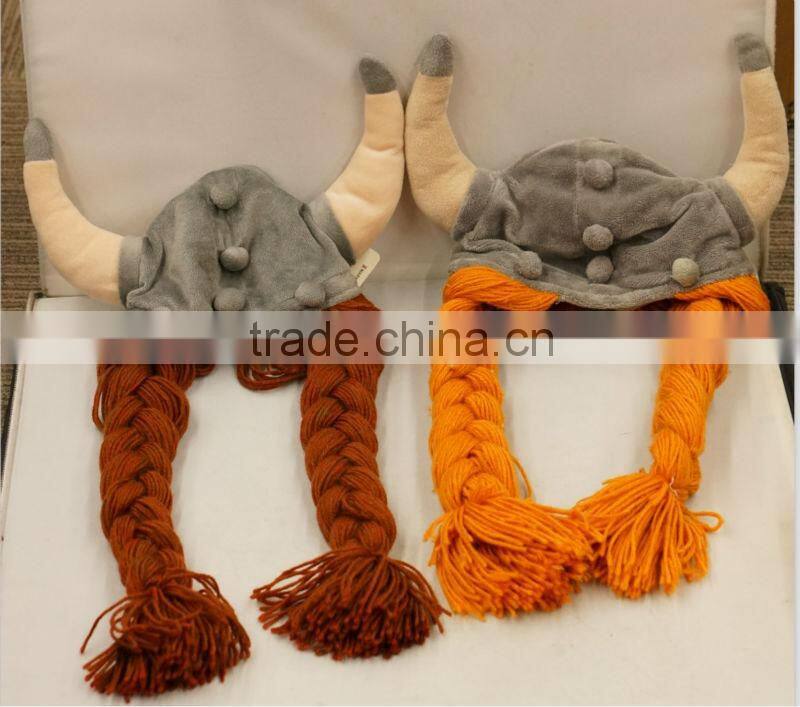 cap and hat winter animal hat OX horn
