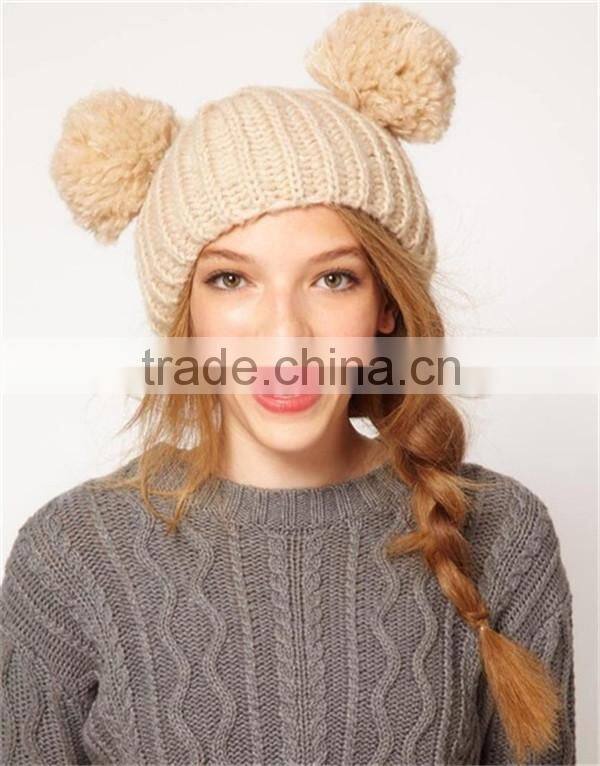 Latest Fashion pretty elegant girls lovely cute sublimation Knitted Hat