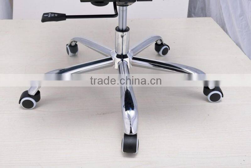 Modern High Back Office Swivel Mesh Chair with Headrest and Adjustable Lumbar Support