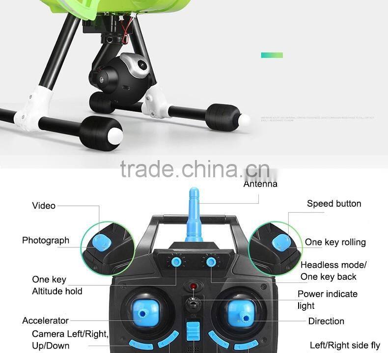 WIFI FPV With 720P HD Camera drone with Headless Mode One Key Return RC Quadcopter