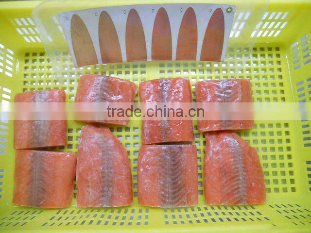 New season frozen pink salmon portion