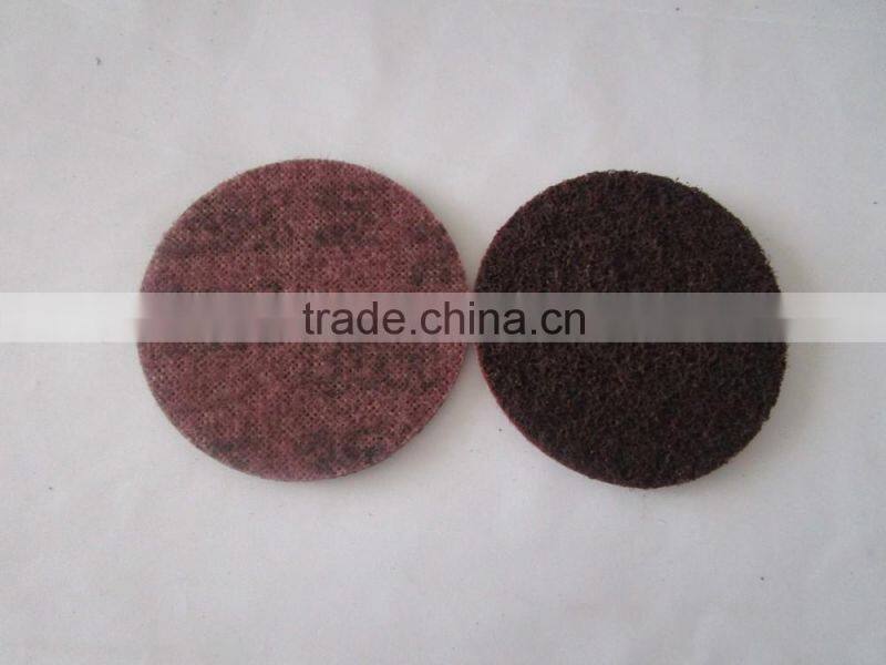 4" Red Nylon abrasive sanding sheets