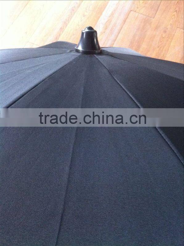 china all black outdoor umbrella beach umbrella