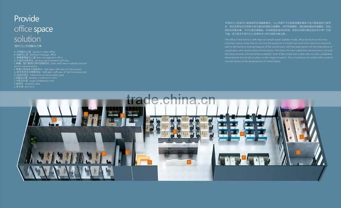 Office Furniture 4 Seats Screen Workstation XFS-M3030A