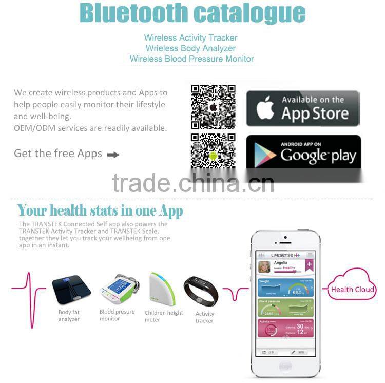 hot selling silicone bracelet with pedomete