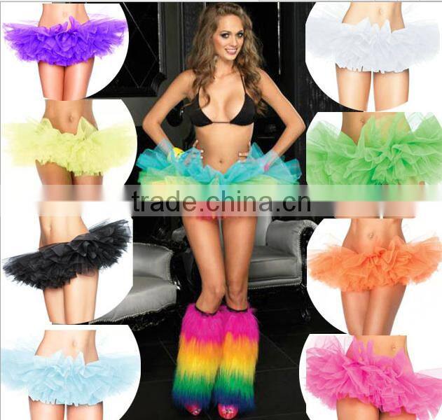 Women Costume Fancy Dress Micro Mini TUTU Skirt Petticoat Sexy Party Skirts