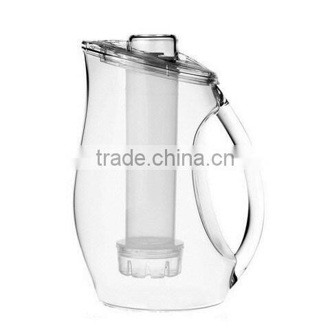 Plastic Beverage Pitcher Fruit Infusion Pitcher