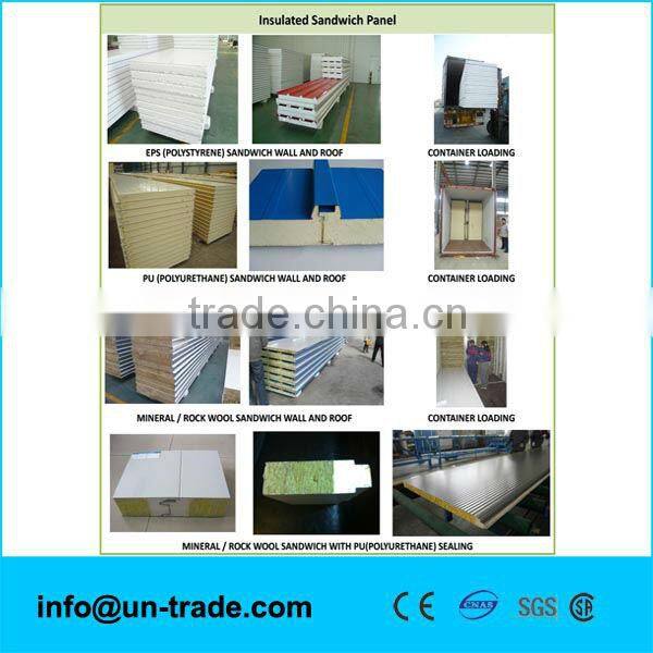 eps sandwich panel with steel sheet