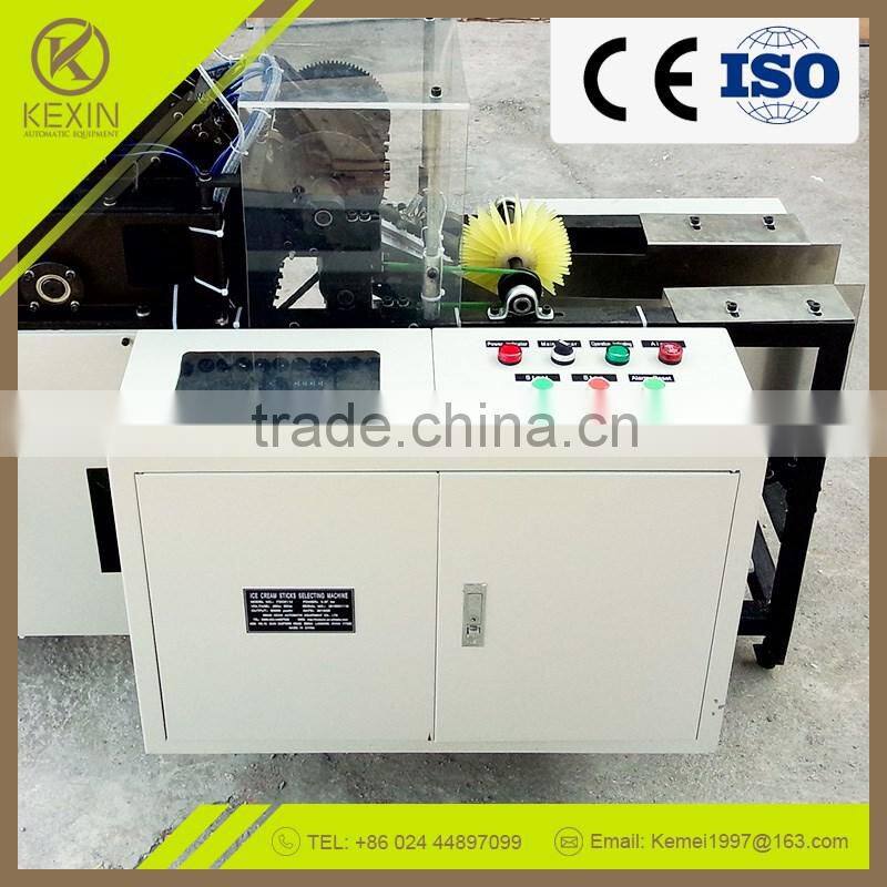 Hot Sale From China Running Smoothly Ice Cream Stick Primary Sorting Machine