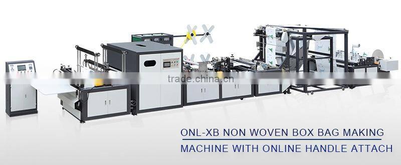 Computer control new designed nonwoven bag making machine