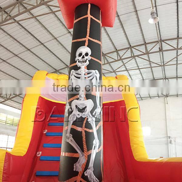 Guangzhou Barry inflatable pirate ship bouncy castle , pirate ship inflatable combo