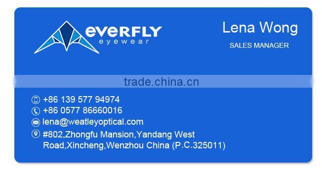 2016 fashionable lady metal optical frame with stones