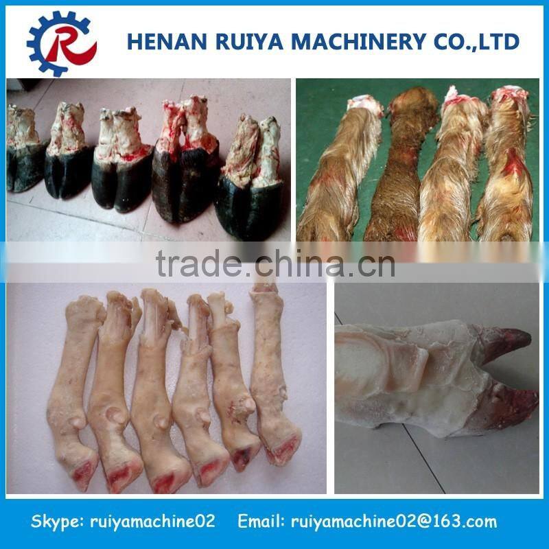 In Stock Sheep foot hair removal machine | Sheep feet dehairing machine