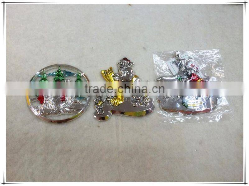 fashionable ship shape metal fridge magnet