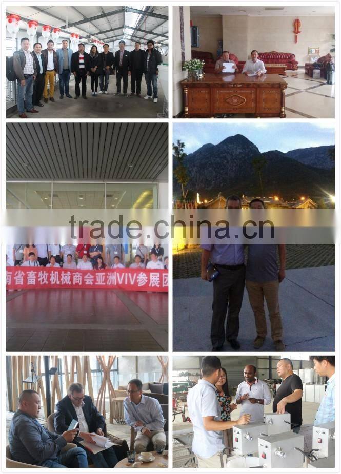 Poultry farming equipment for pig