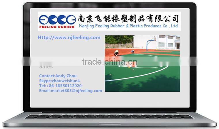 Rubber Flooring Tiles For Kids Playground And Gym Room (FL-A-72803)