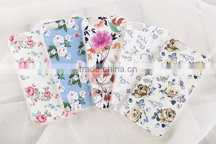 New arrival relief pure and fresh, crashproof protective phone case for iphone