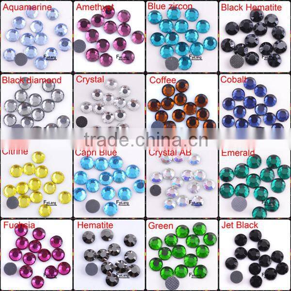 dress design accessories hot fix china aa rhinestone wholesale