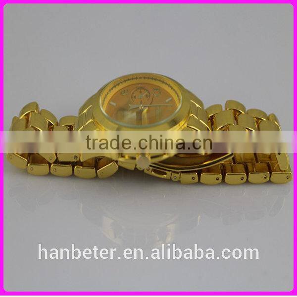 Funky watches metal band women rose gold japan miyota watch