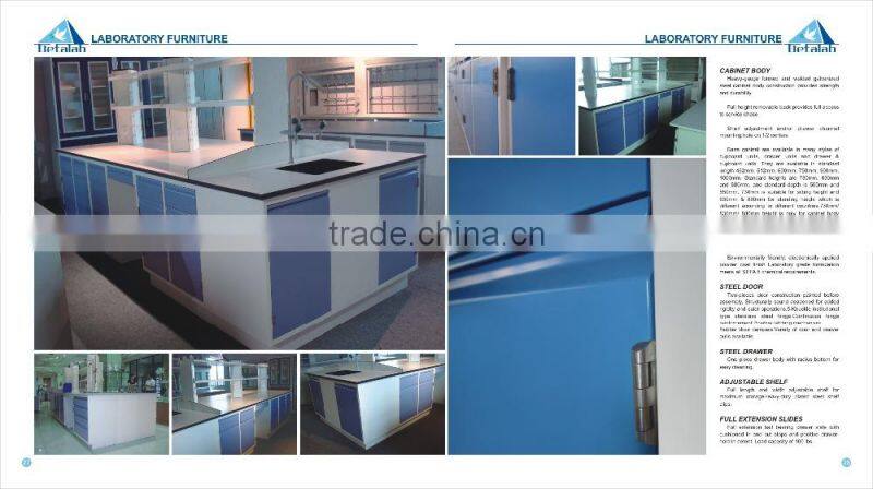 Chemistry Lab Equipment Full Steel Workbench For School Or Industrial